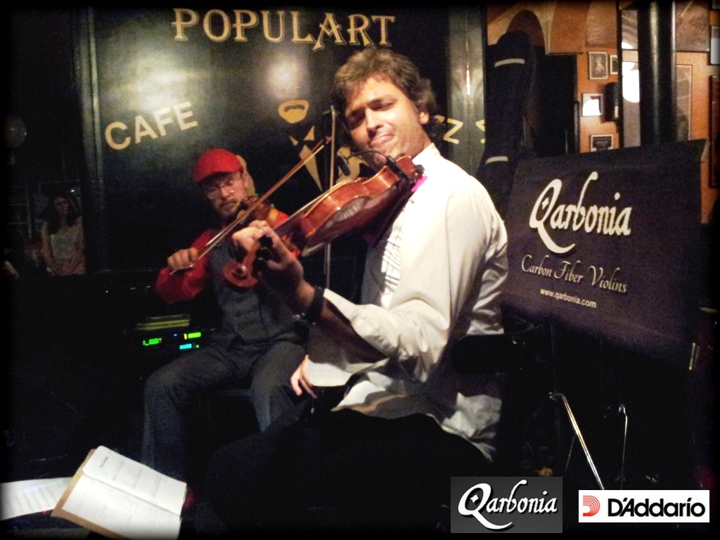 Casey Driessen Y Oriol Saña, Concierto En Café Jazz Populart 8 CASEY DRIESSEN ORIOL SAÑA QARBONIA