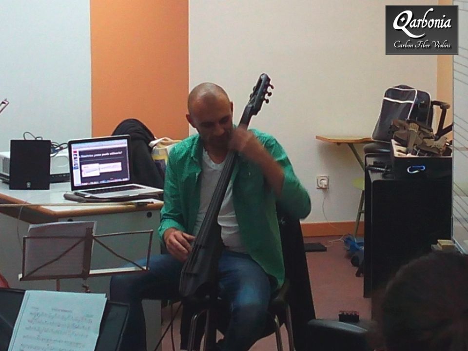 Taller De Cuerdas Extremas, Con Ernesto Briceño Y Barnabás Hangonyi 11 QARBONIA FIDDLE WEEKEND ERNESTO BRICEÑO BARNABAS HANGONYI
