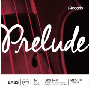 CUERDA CONTRABAJO D'ADDARIO PRELUDE J613 3ª LA 1/4