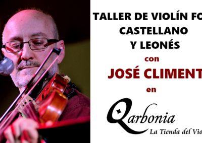 taller violin jose climent qarbonia