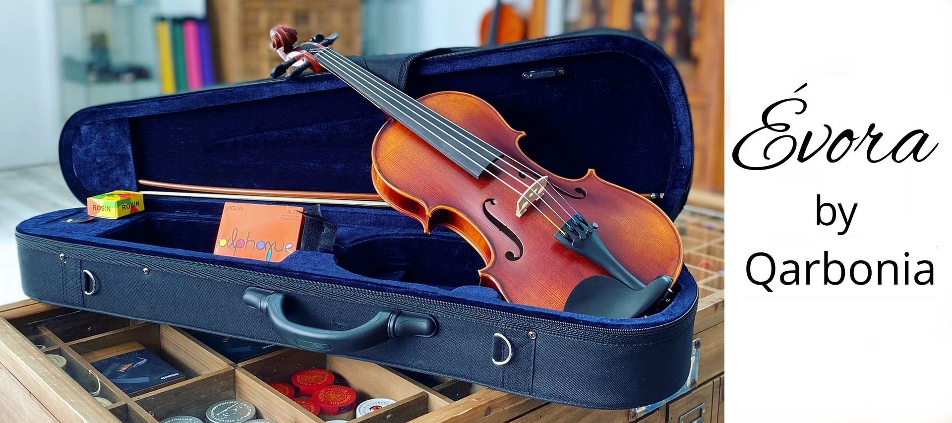 violín estudiante évora qarbonia madrid
